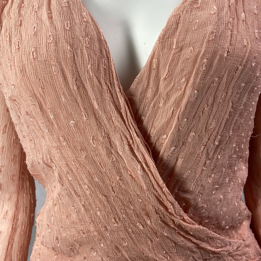 Free People Daliah Wrap Mini Dress - Picture 6 of 7